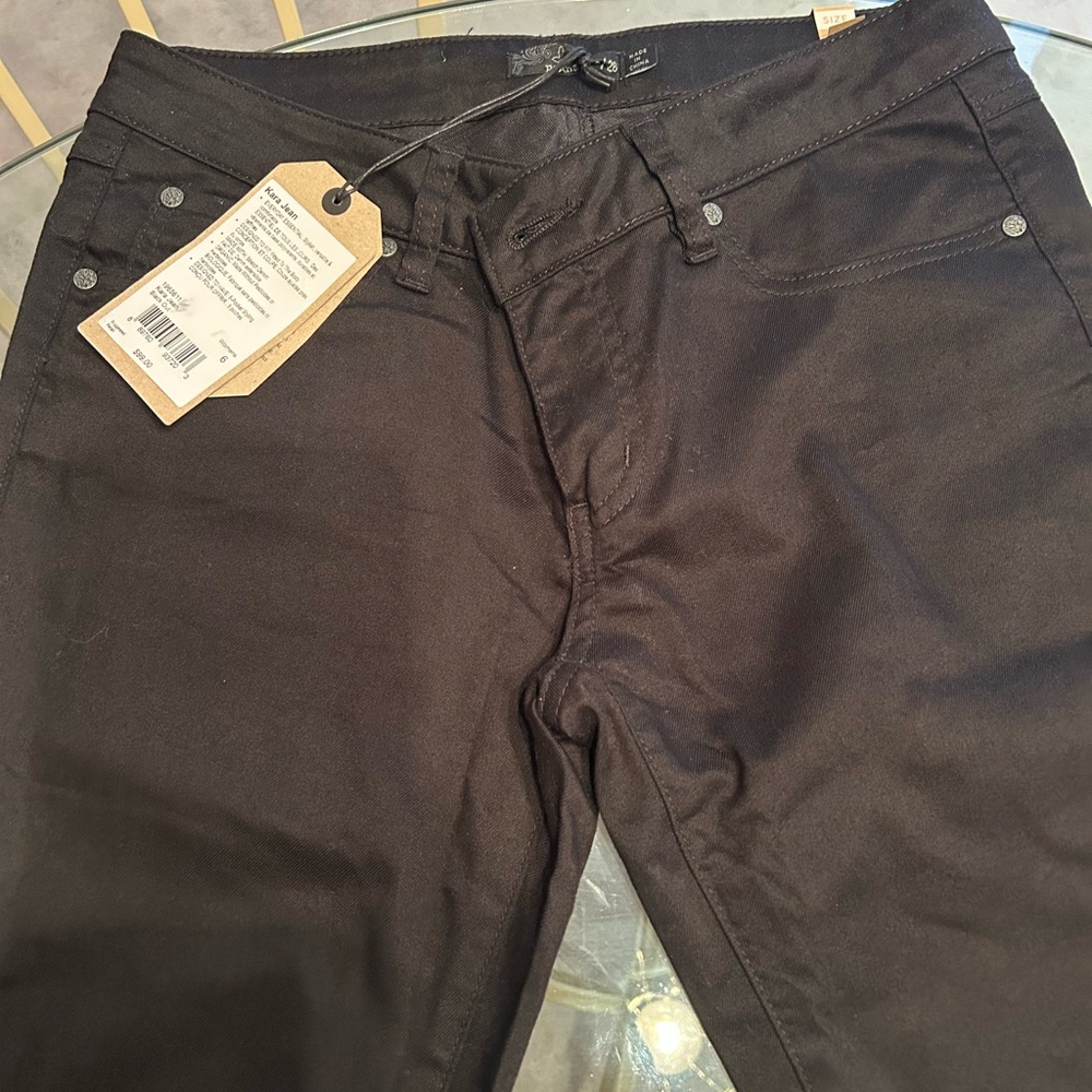 Classic Black Straight Leg Women's Jeans